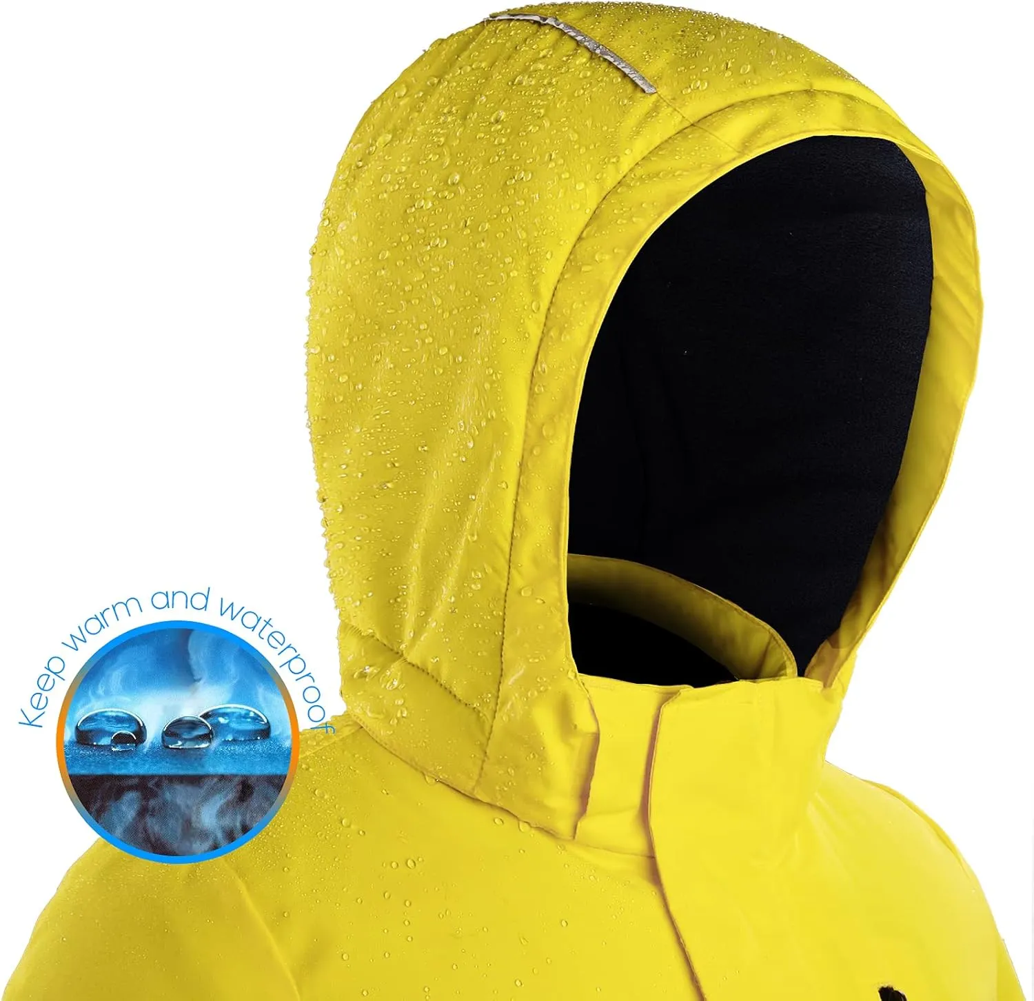 Boys Winter Coats Waterproof Breathable Snowboarding Ski Jackets Fleece Lined Hooded Rain Coat for Kids