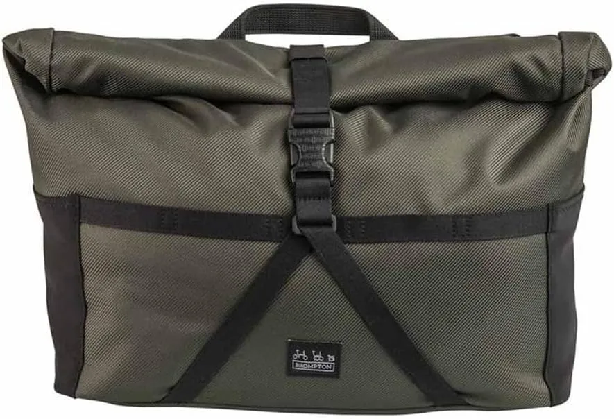 Brompton Borough Roll Top Bag - Olive