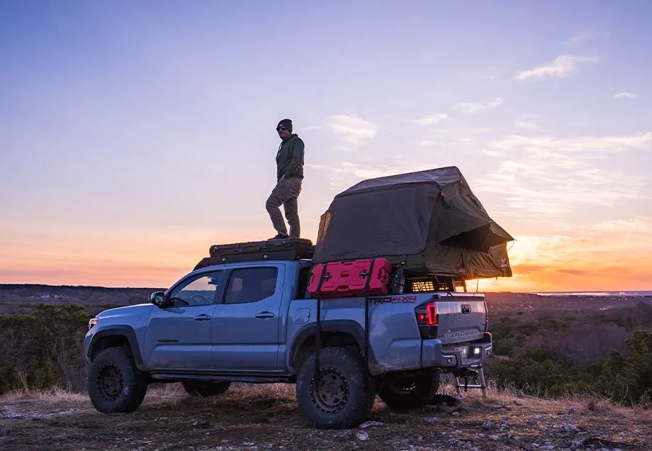 Cali Raised LED 2005-2023 Toyota Tacoma Overland Bed Rack