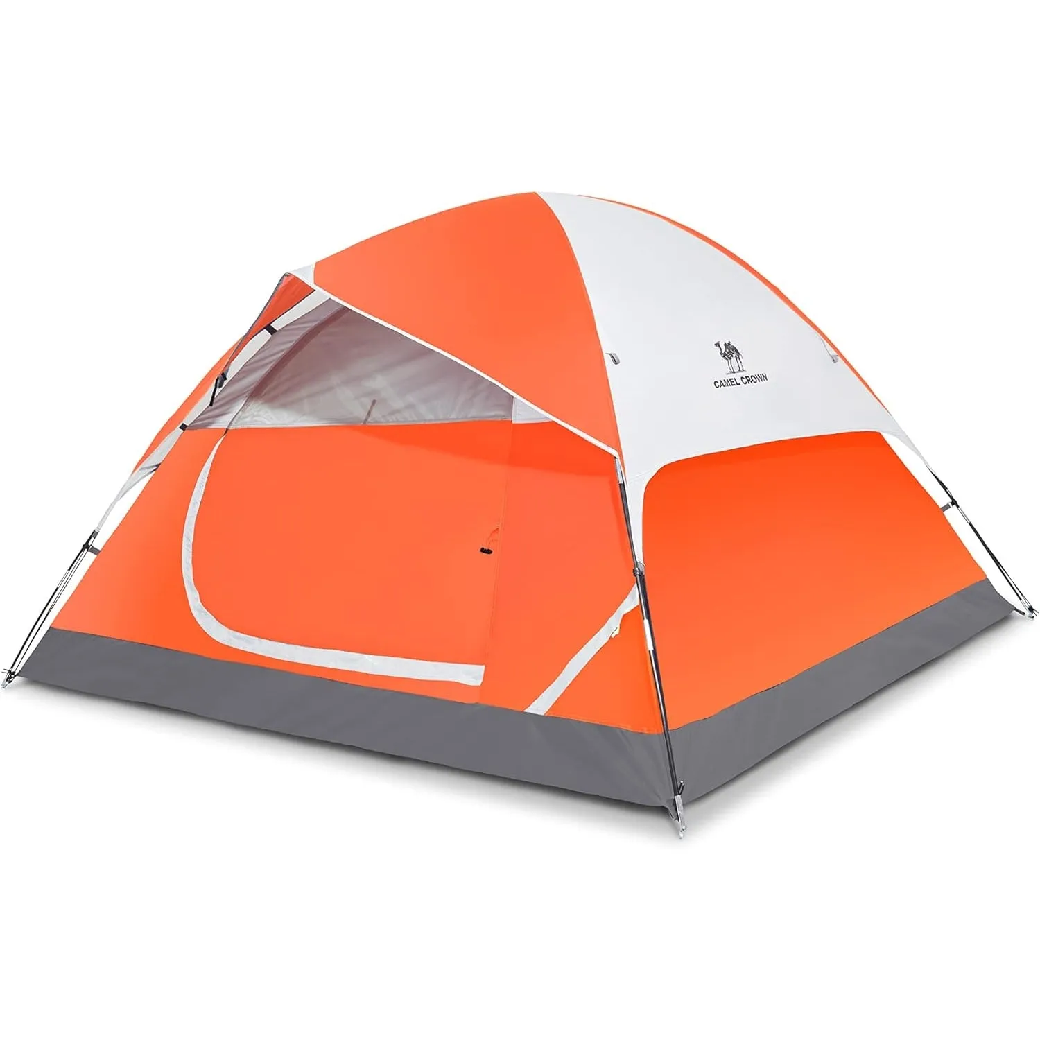 CAMEL CROWN Tents for Camping 2/3/4/5 Person Camping Dome Tent, Waterproof,Spacious, Lightweight Portable Backpacking Tent for Outdoor Camping/Hiking
