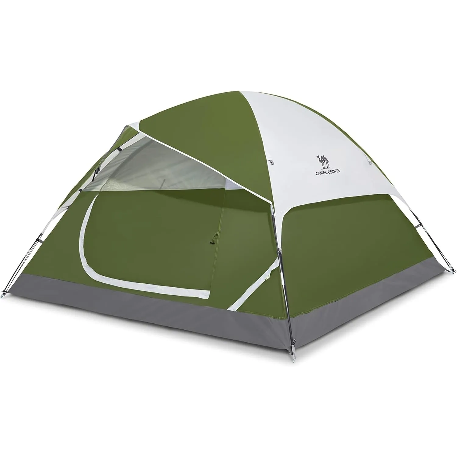 CAMEL CROWN Tents for Camping 2/3/4/5 Person Camping Dome Tent, Waterproof,Spacious, Lightweight Portable Backpacking Tent for Outdoor Camping/Hiking