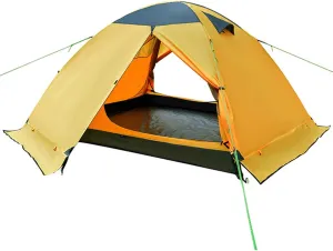 Camping Tent 3~4 Person Family Outdoor Adventure Picnic Climbing Aluminum Pole Tent for Camping Traveling Backpacking Hiking Outdoors
