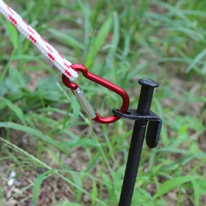 Camping Tent Stakes,Tent Pegs Heavy Duty Metal Steel Ground Stakes Trip Tent Nail Anchor Stakes