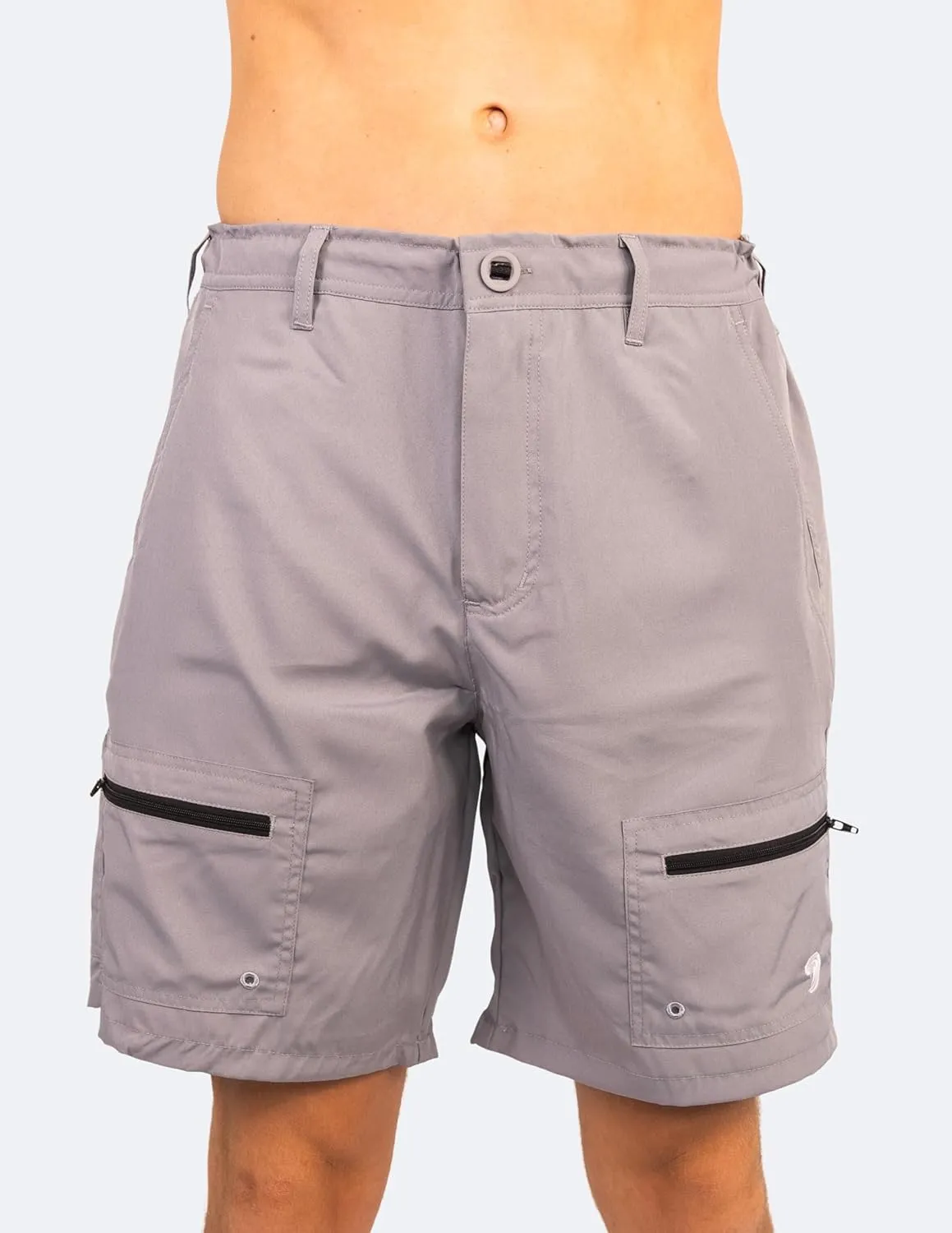 Castaway (Black) and Angler (Grey) Waterproof Pocket Outdoor Shorts - Gen 2