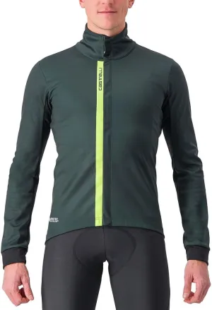 CASTELLI Men’s Entrata Jacket, Windproof Fleece Road & Gravel Cycling Jacket