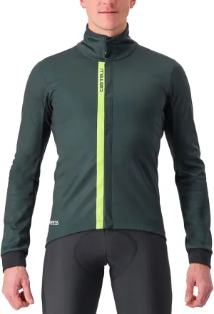 CASTELLI Men’s Entrata Jacket, Windproof Fleece Road & Gravel Cycling Jacket