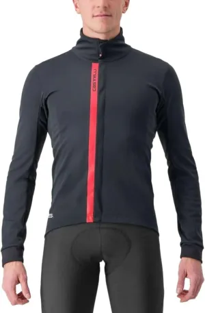 CASTELLI Men’s Entrata Jacket, Windproof Fleece Road & Gravel Cycling Jacket