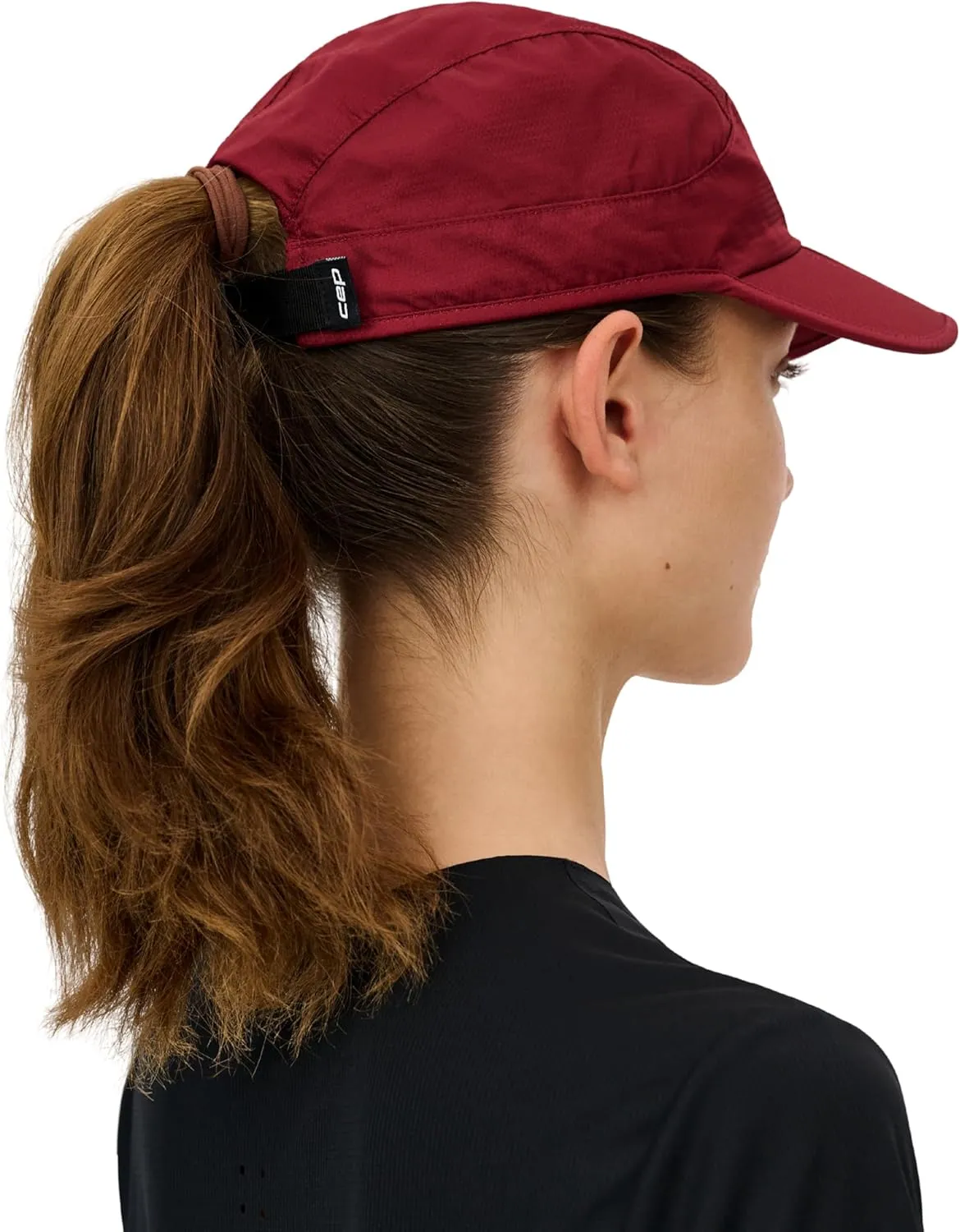 CEP Core Run Foldable Hat – UV-Resistant, Breathable Running Cap, Collapsible Brim, and Adjustable Strap for Men and Women