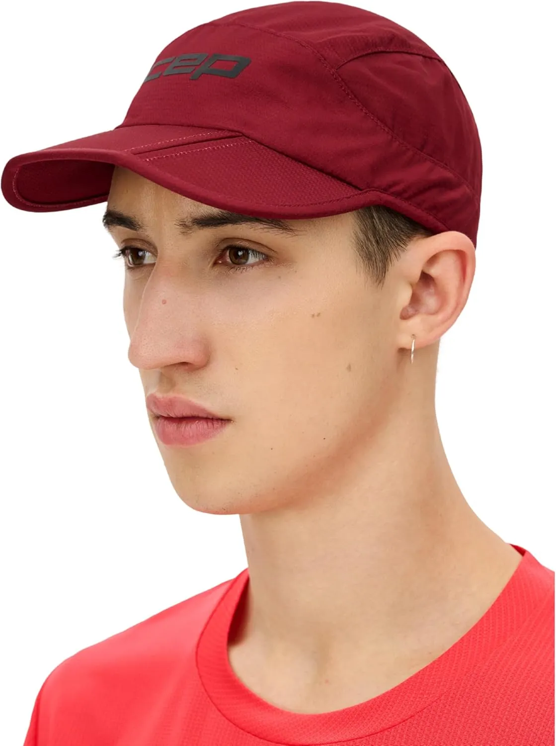 CEP Core Run Foldable Hat – UV-Resistant, Breathable Running Cap, Collapsible Brim, and Adjustable Strap for Men and Women