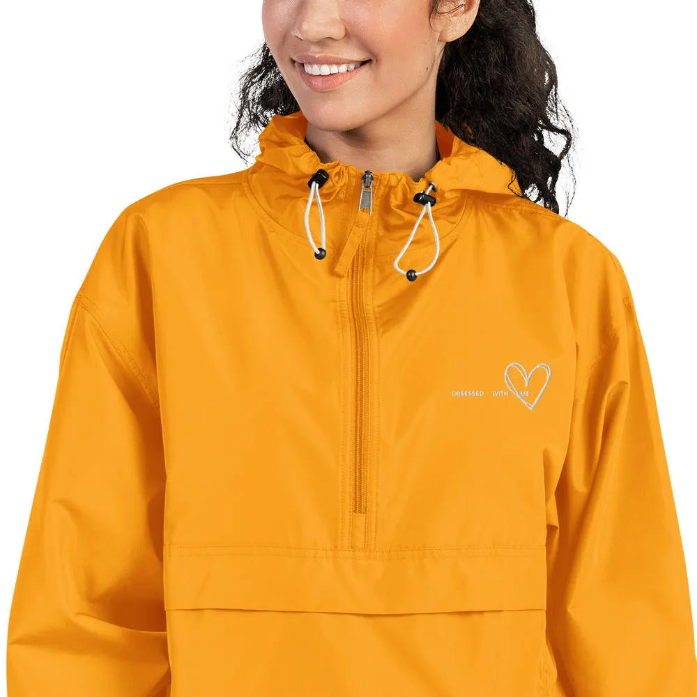 Champion pairs with OBSESSED WITH ME Packable Jacket