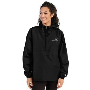 Champion pairs with OBSESSED WITH ME Packable Jacket