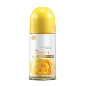 Charming Anti-Perspirant Deodorant Roll-On For Women| 48-Hours Long Odour Protection| Soothing Floral French Fragrance| Quick Drying & Non-Sticky| 50ml