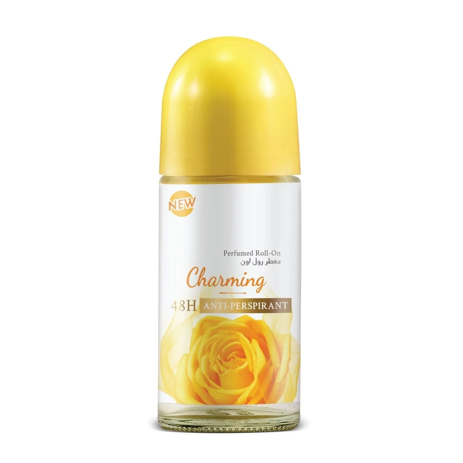 Charming Anti-Perspirant Deodorant Roll-On For Women| 48-Hours Long Odour Protection| Soothing Floral French Fragrance| Quick Drying & Non-Sticky| 50ml
