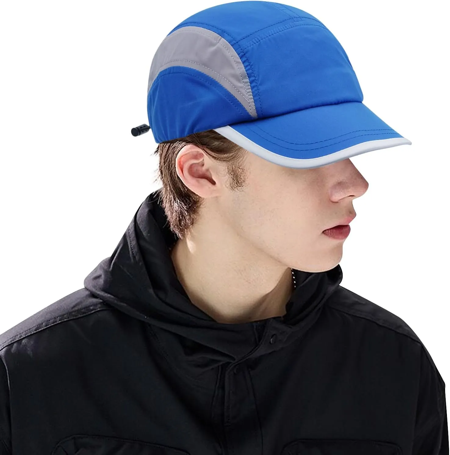 CLAPE Lightweight Short Bill Baseball Caps Quick Dry Waterproof Outdoor Sports Hat Unstructured Tucker Cap Breathable Dad Cap