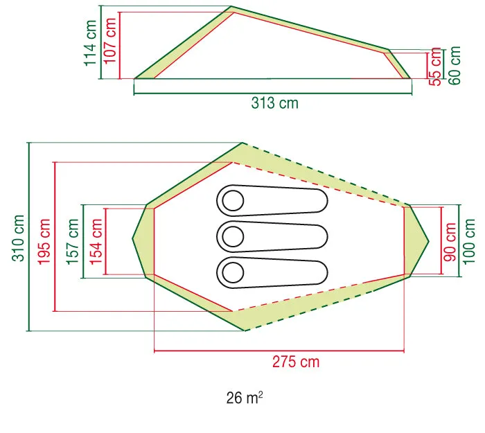 Coleman Cobra 3 Backpacking Tent 2025
