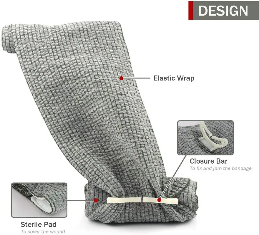 Combat Medical Bandage - Emergency Wound Dressing for Survival and First Aid