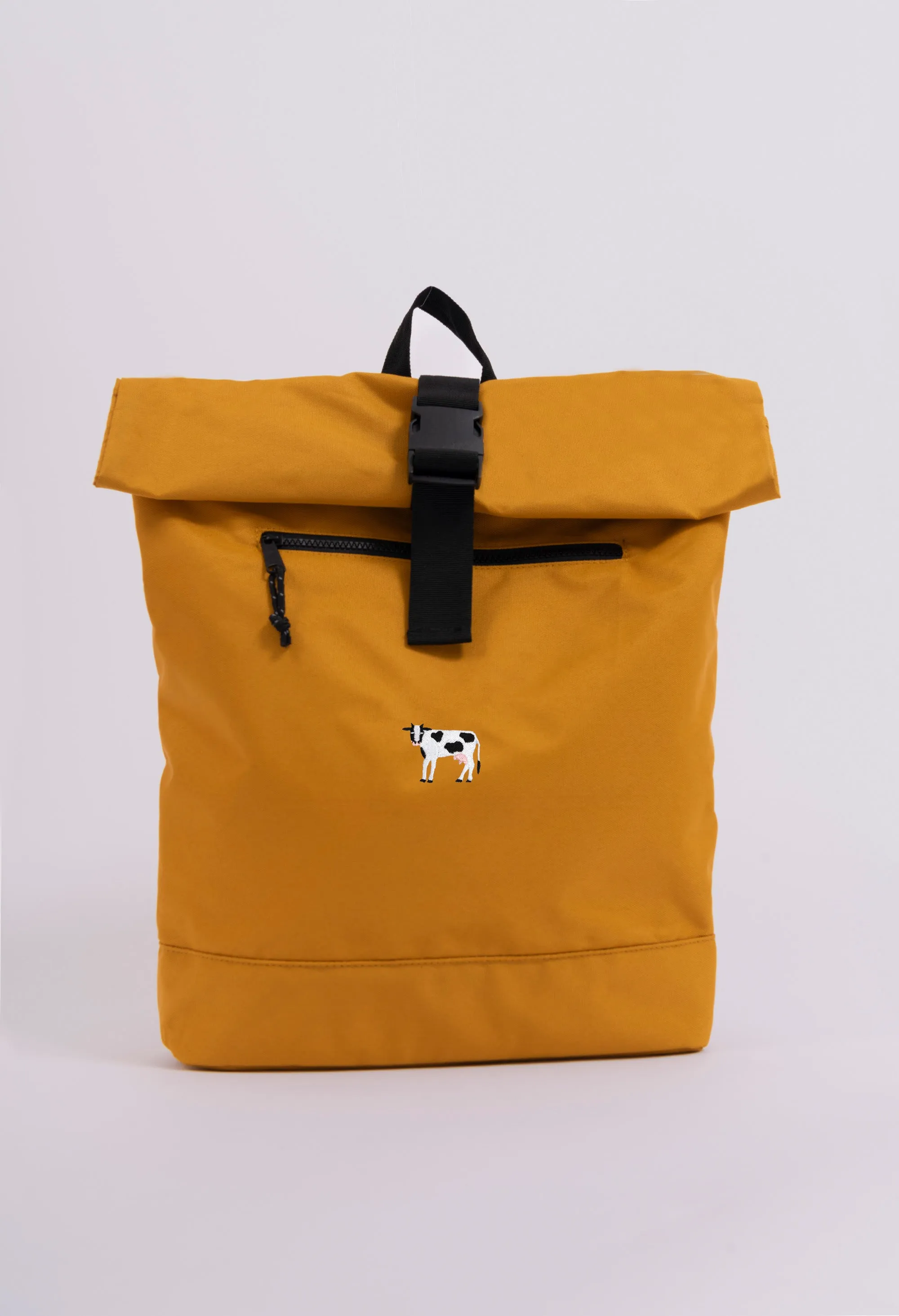 cow recycled roll-top backpack