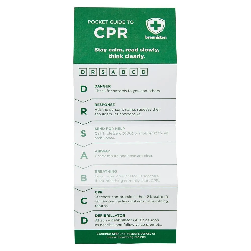CPR Emergency Pocket Guide