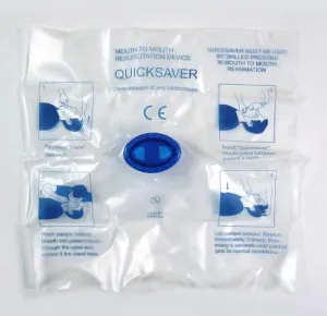 CPR Face Shield Bite Block type