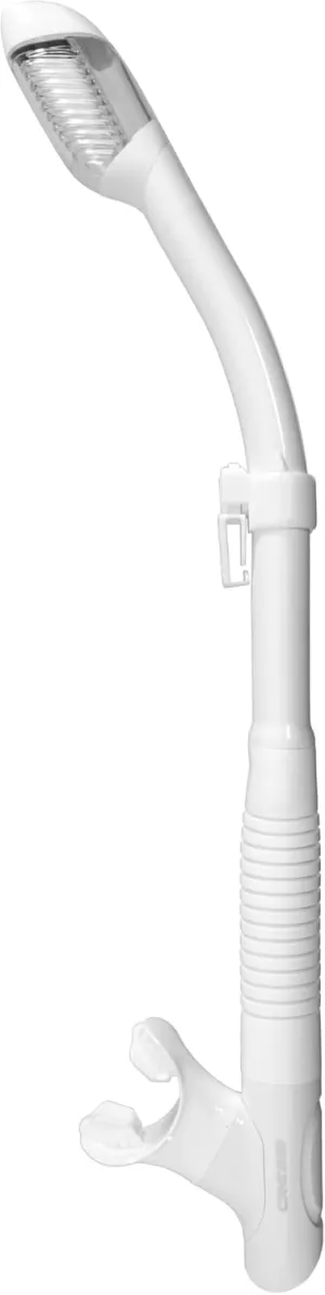Cressi Adult Dry-Top Snorkel, Snorkeling Without Worry About Water - Tao Dry: Designed in Italy
