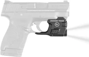 Crimson Trace LTG-770 Lightguard Tactical Weapon Mount Flashlight for Smith & Wesson M&P Shield and M&P Shield 2.0, 110 Lumen LED White Light