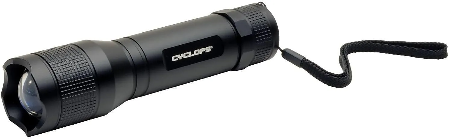 Cyclops 1,500-Lumen Tactical Flashlight (CYC-TF1500) (GSMCYCTF1500), Black
