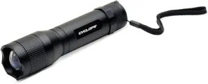 Cyclops Handheld Aluminum TF-800 Lumens Tri-Mode Illumination Tactical LED Pocket Flashlight for Camping, Hiking, Emergency