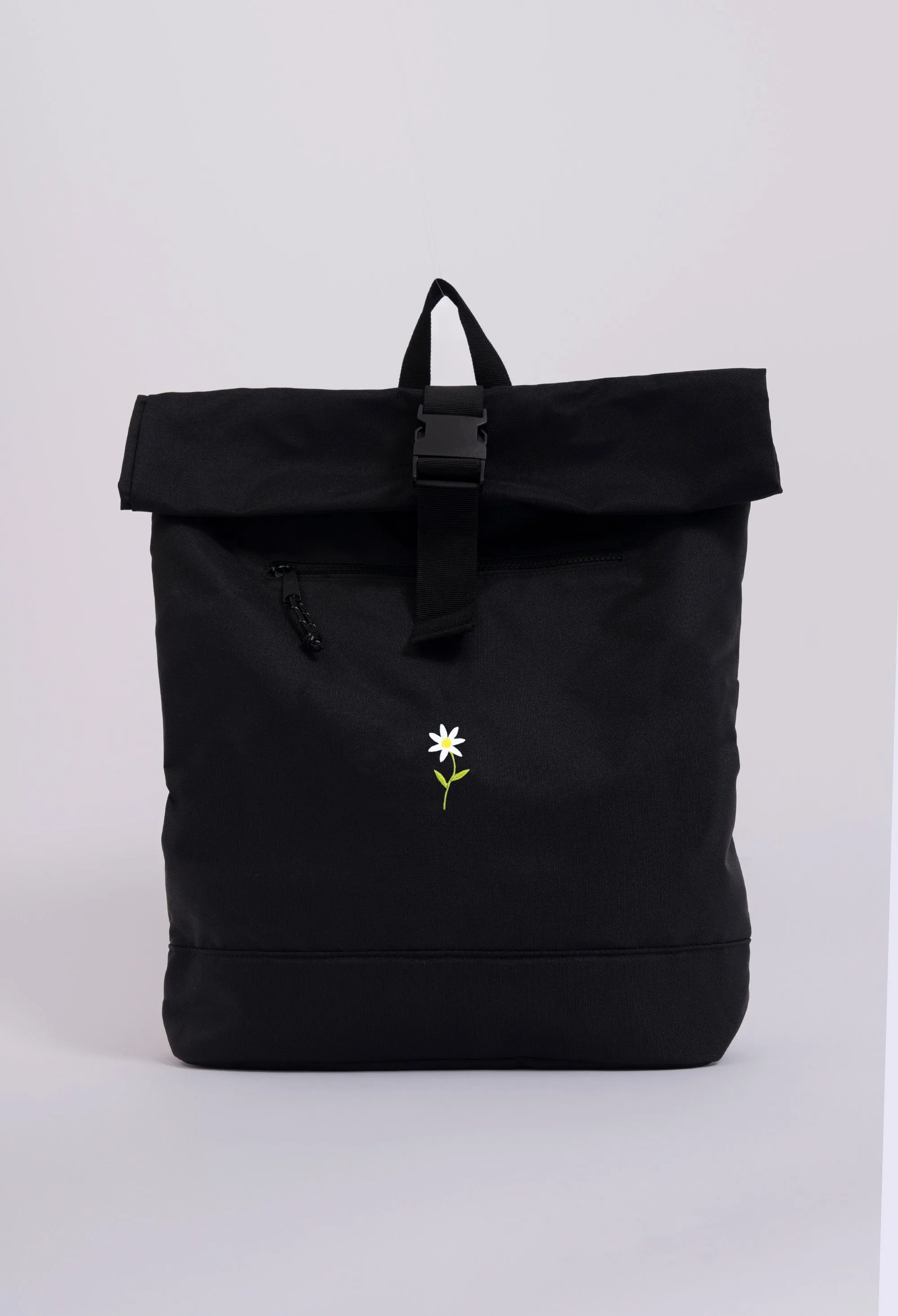 daisy recycled roll-top backpack