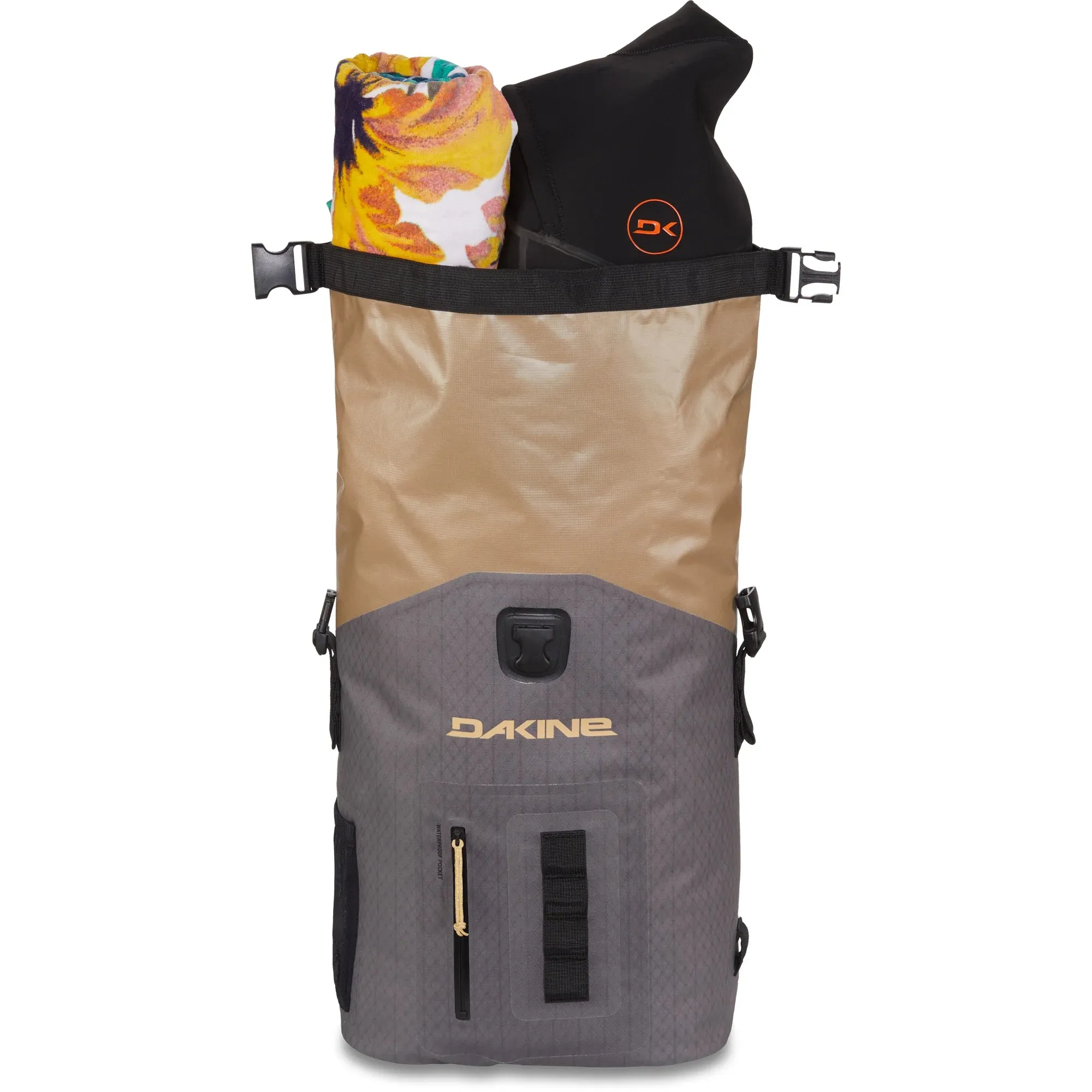 Dakine Cyclone Wet/Dry Roll Top 34L Castle Stone
