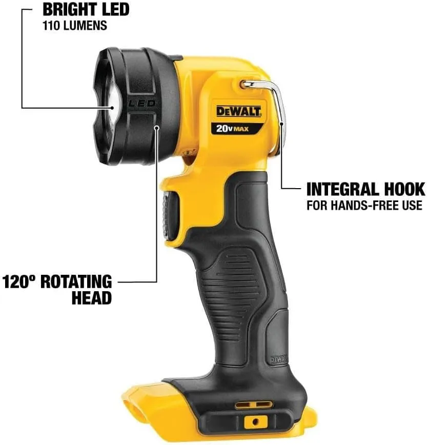DEWALT 20V MAX* LED Work Light/Flashlight (DCL040)