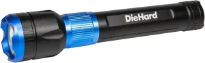 DieHard 41-6646 3,400-Lumen Water-Resistant Aluminum COB LED Rechargeable Flashlight with Power Bank