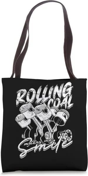 Diesel Rolling Coal Diesel Truck USA Turbo Diesel Roll Coal Tote Bag