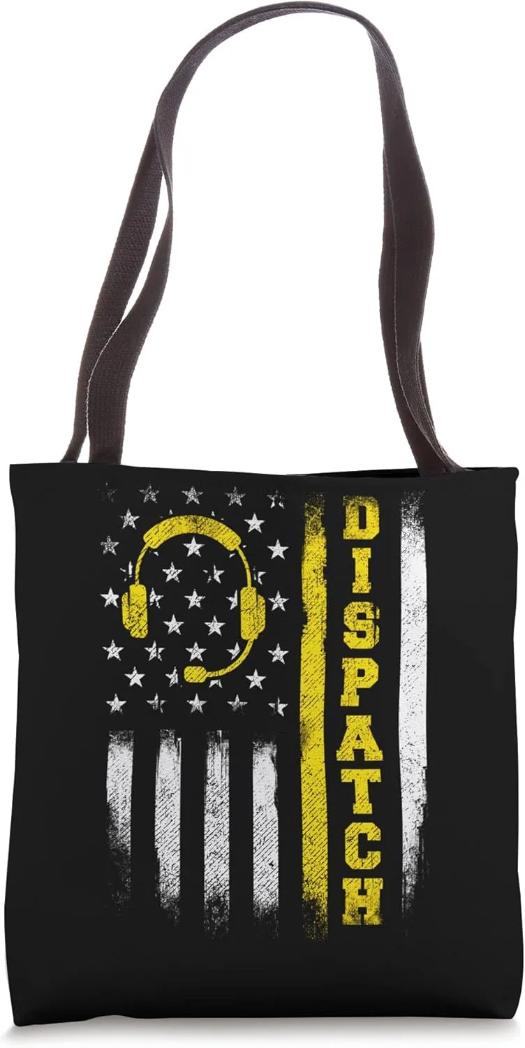 Dispatch - 911 Dispatcher First Responder Emergency Call USA Tote Bag