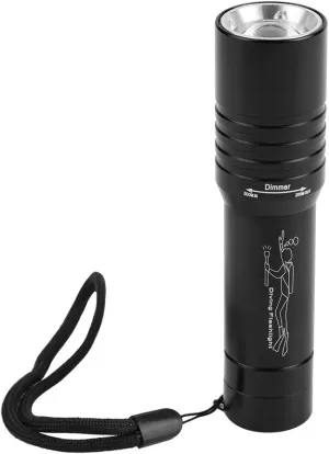 Dive Lights Scuba Diving, Diving Flashlight, Handheld Zoomable Underwater 1200LM LED Diving Flashlight Waterproof Battery Power for Outdoor Activities