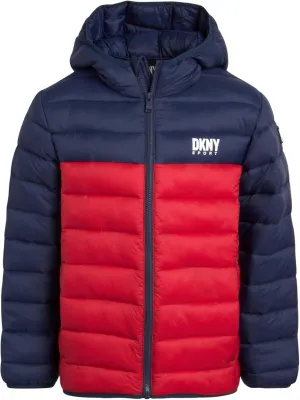 DKNY Boys Jacket – Midweight Insulated Quilted Outerwear Parka Puffer Coat – Water Resistant Boys Winter Hooded Jacket (8-20)