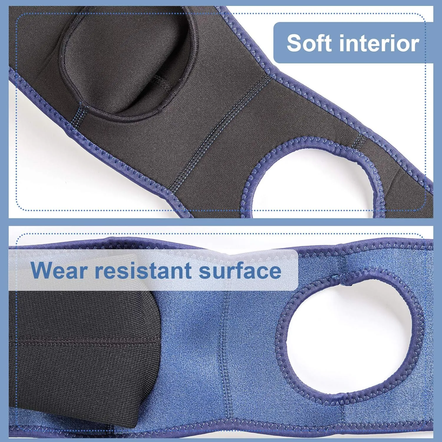 Dog Recovery Suit, Cone Collar Alternative, Abrasion Resistant Dog Recovery Sleeve, Washable 2.5mm Thick and Waterproof, Pet Wounds Prevent Licking, Bite, Keep Dry (XXL)