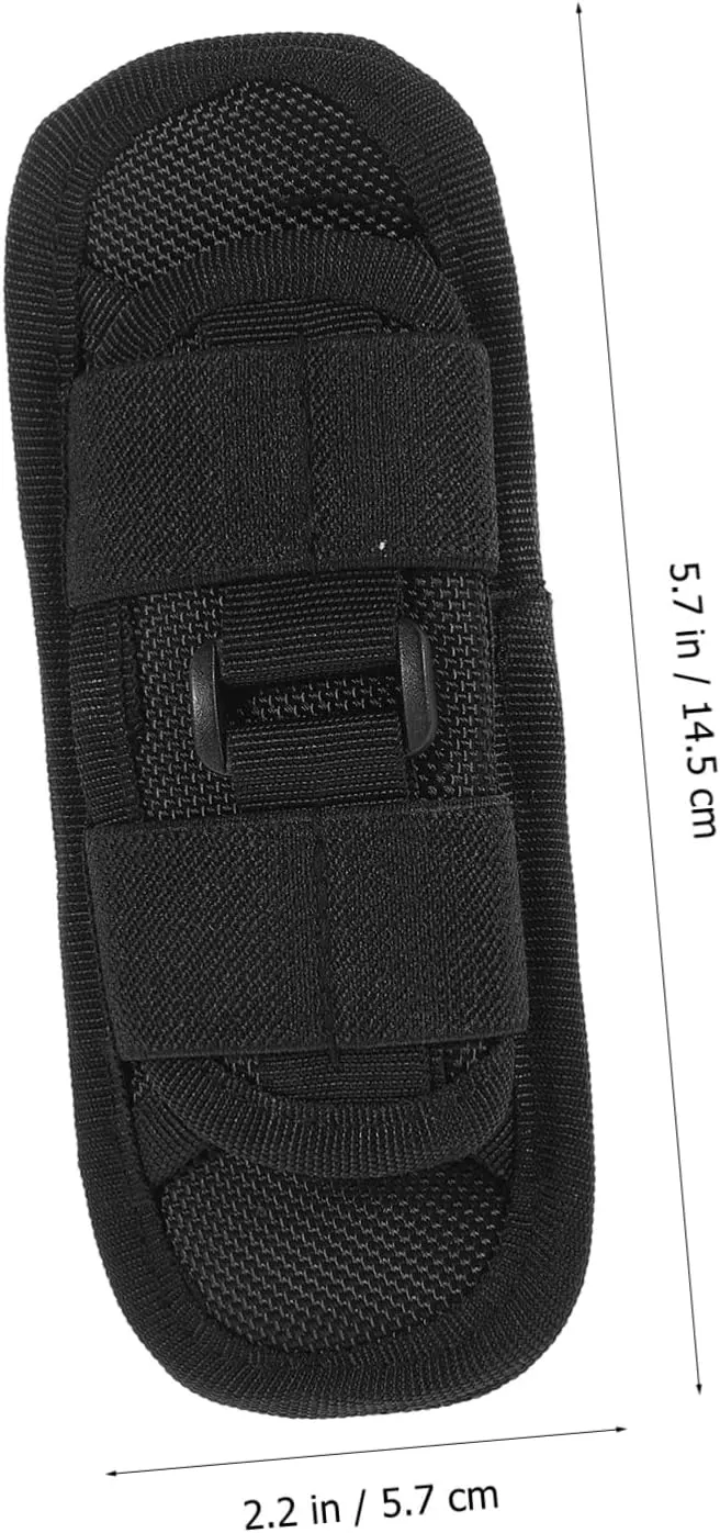 DOITOOL 2pcs Flashlight Pouch Flashlight Carry Case Flashlight Holster Leather Case Flashlight Case Belt
