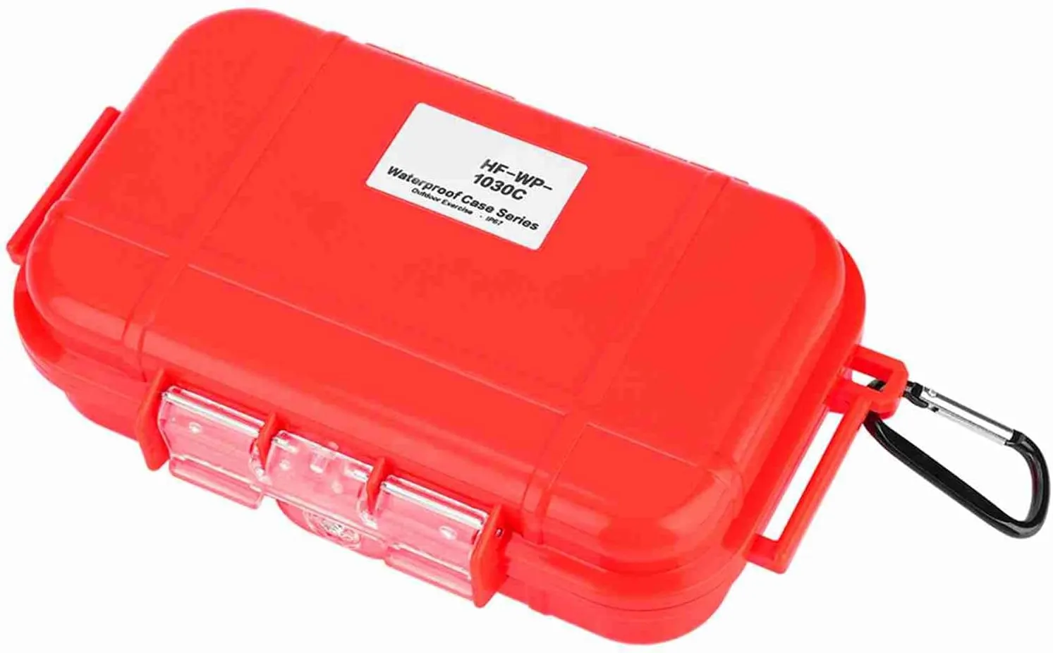Dry Box Waterproof, 1PCS Dry Storage Box, ABS Dry Box for Boat Inner Rubber, Waterproof Small Dry Box with Stainless Steel Fitting for Outdoors Camping Fishing