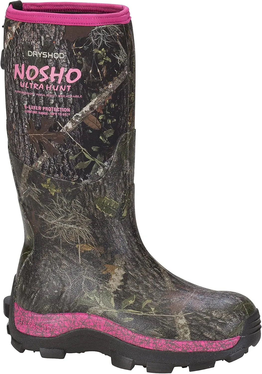 Dryshod Womens NoSho Ultra Hunt Cold-Conditions Hunting Boot