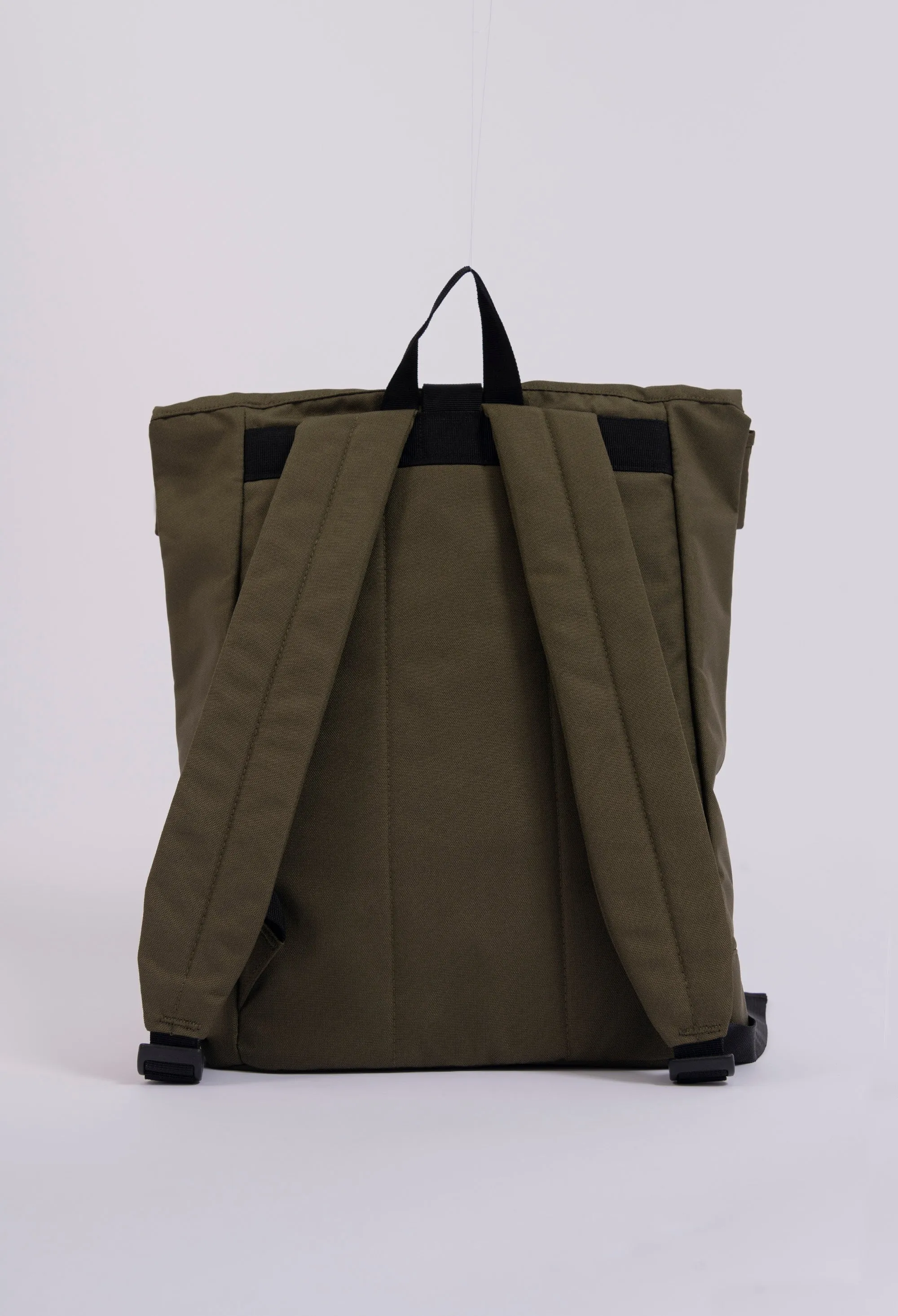 elephant recycled roll-top backpack