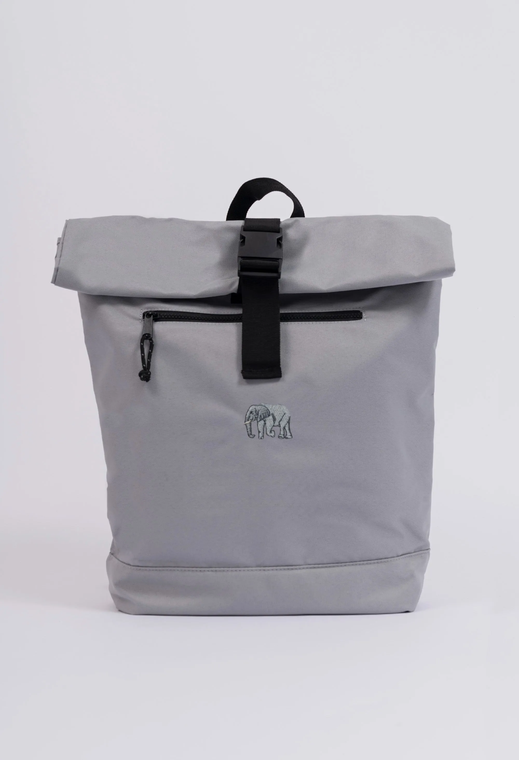 elephant recycled roll-top backpack
