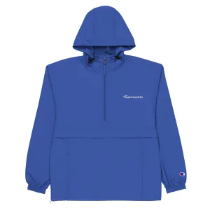 Embroidered Blue Mountain Windbreaker