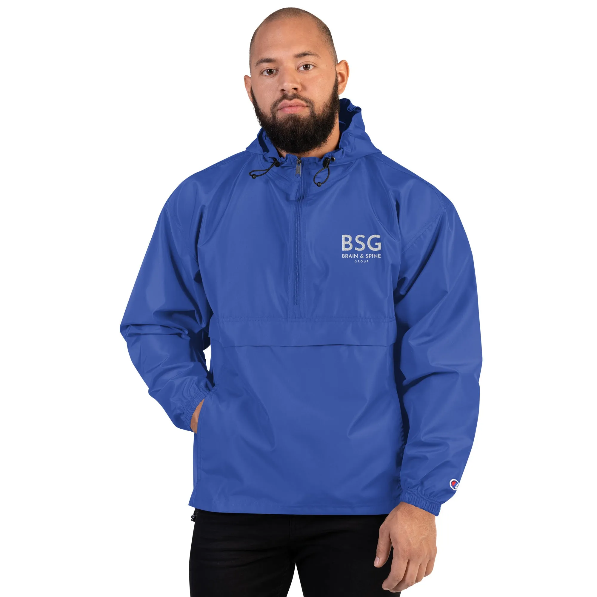 Embroidered Champion Packable Jacket - BSG Modern