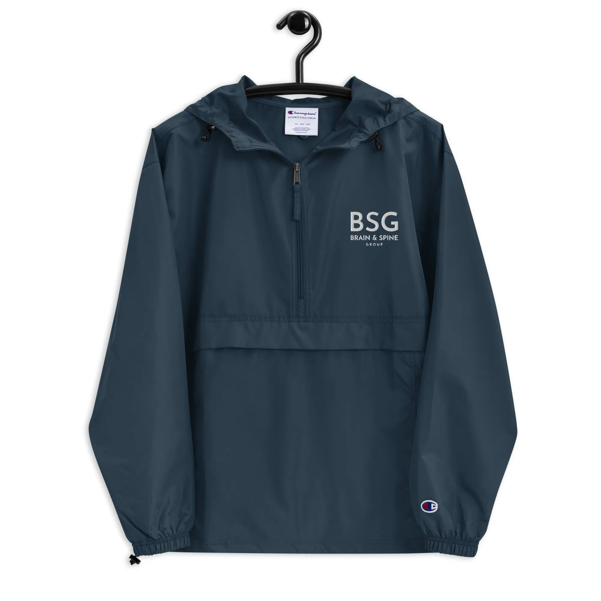 Embroidered Champion Packable Jacket - BSG Modern