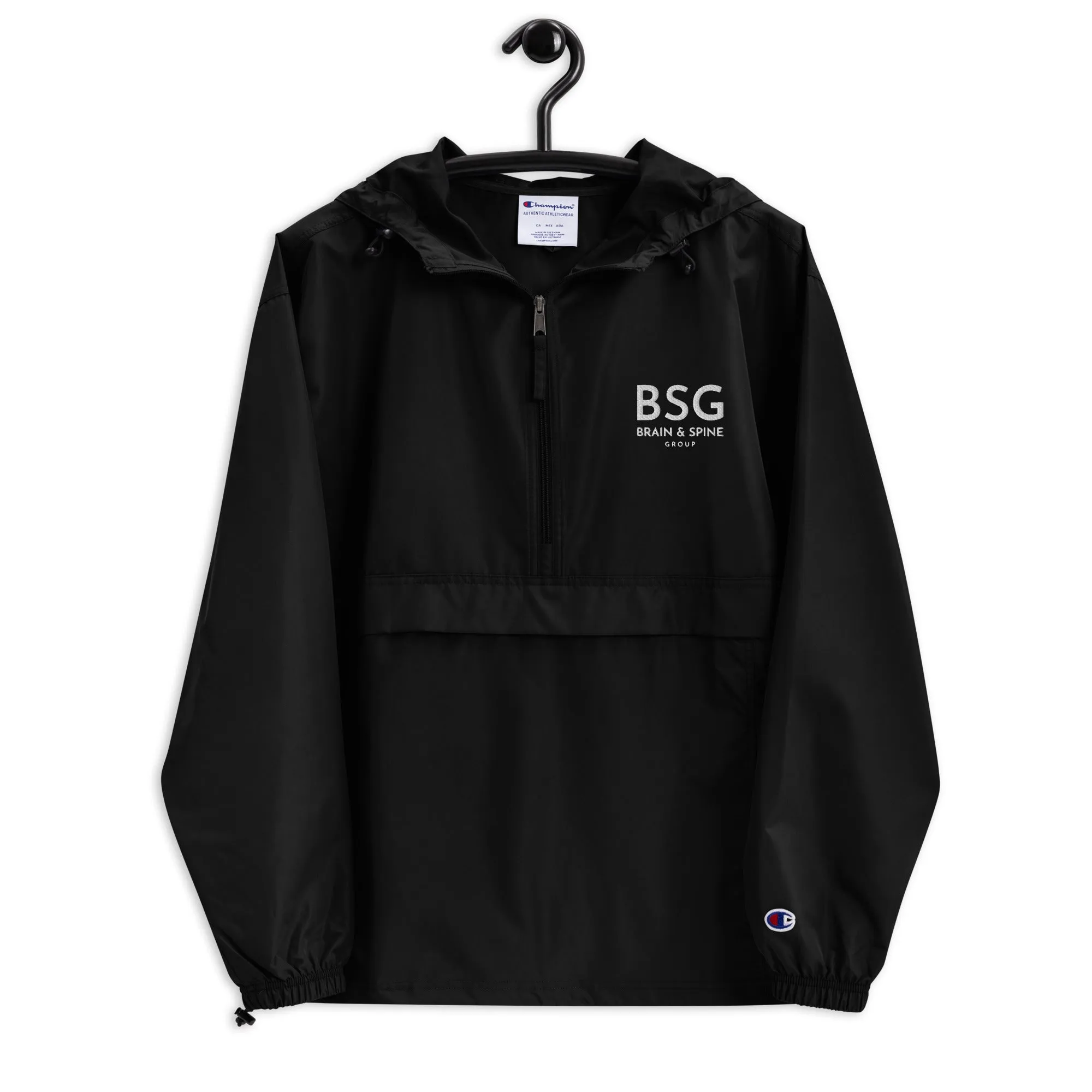 Embroidered Champion Packable Jacket - BSG Modern