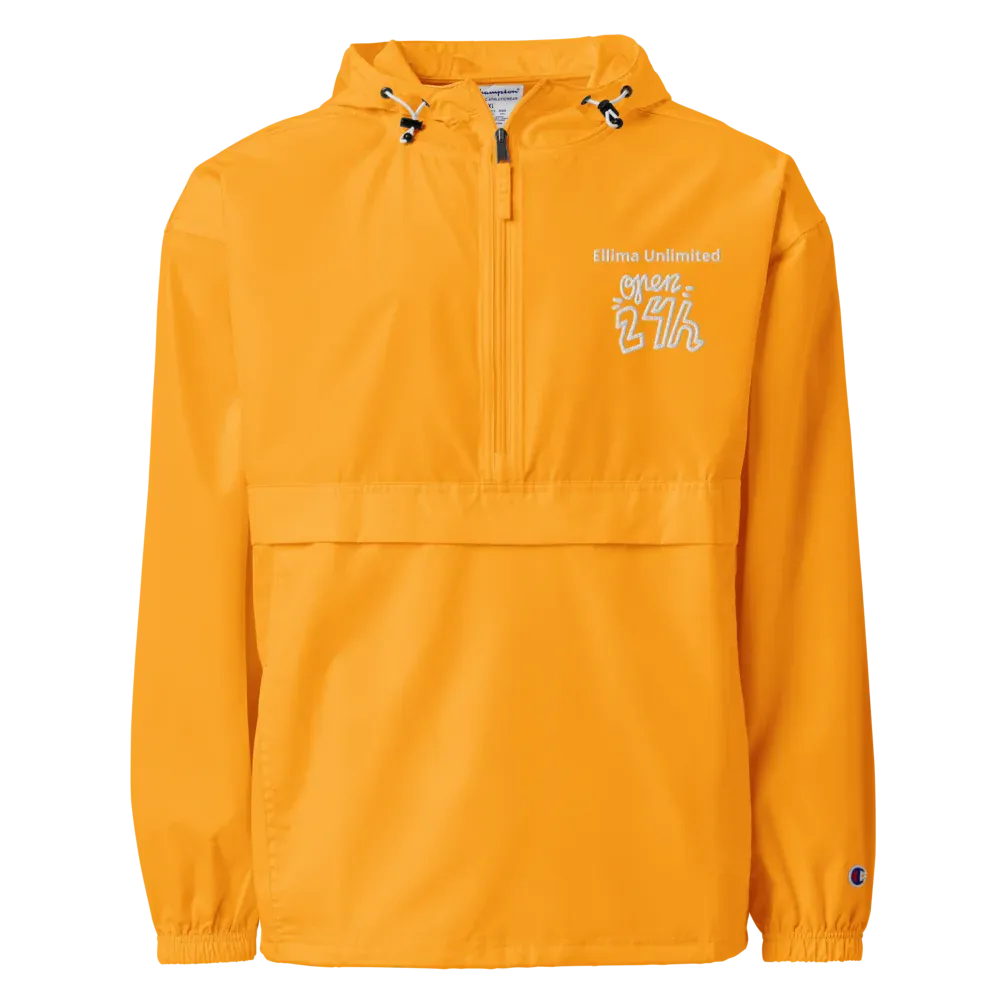 Embroidered Champion Packable Jacket