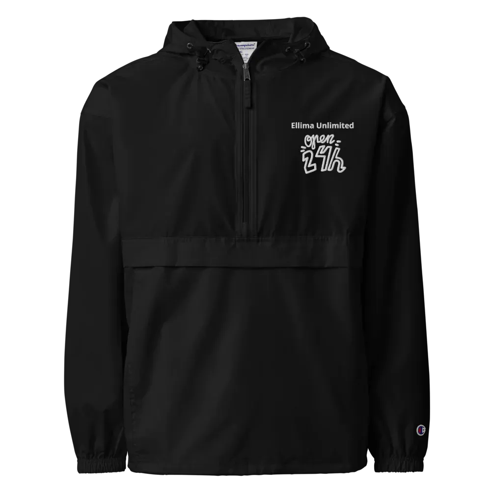 Embroidered Champion Packable Jacket