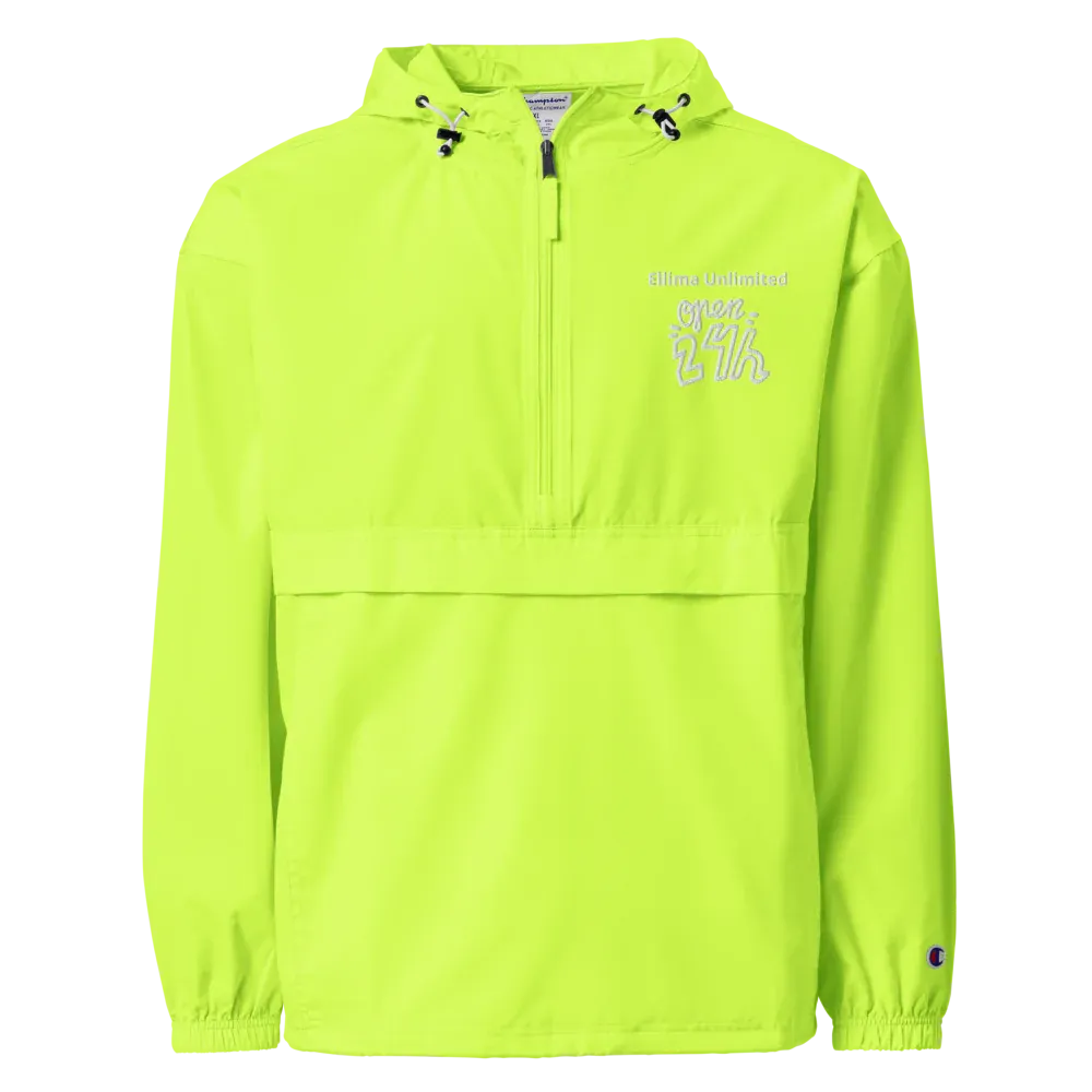 Embroidered Champion Packable Jacket