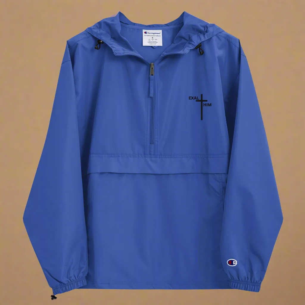 Embroidered Champion Packable Jacket