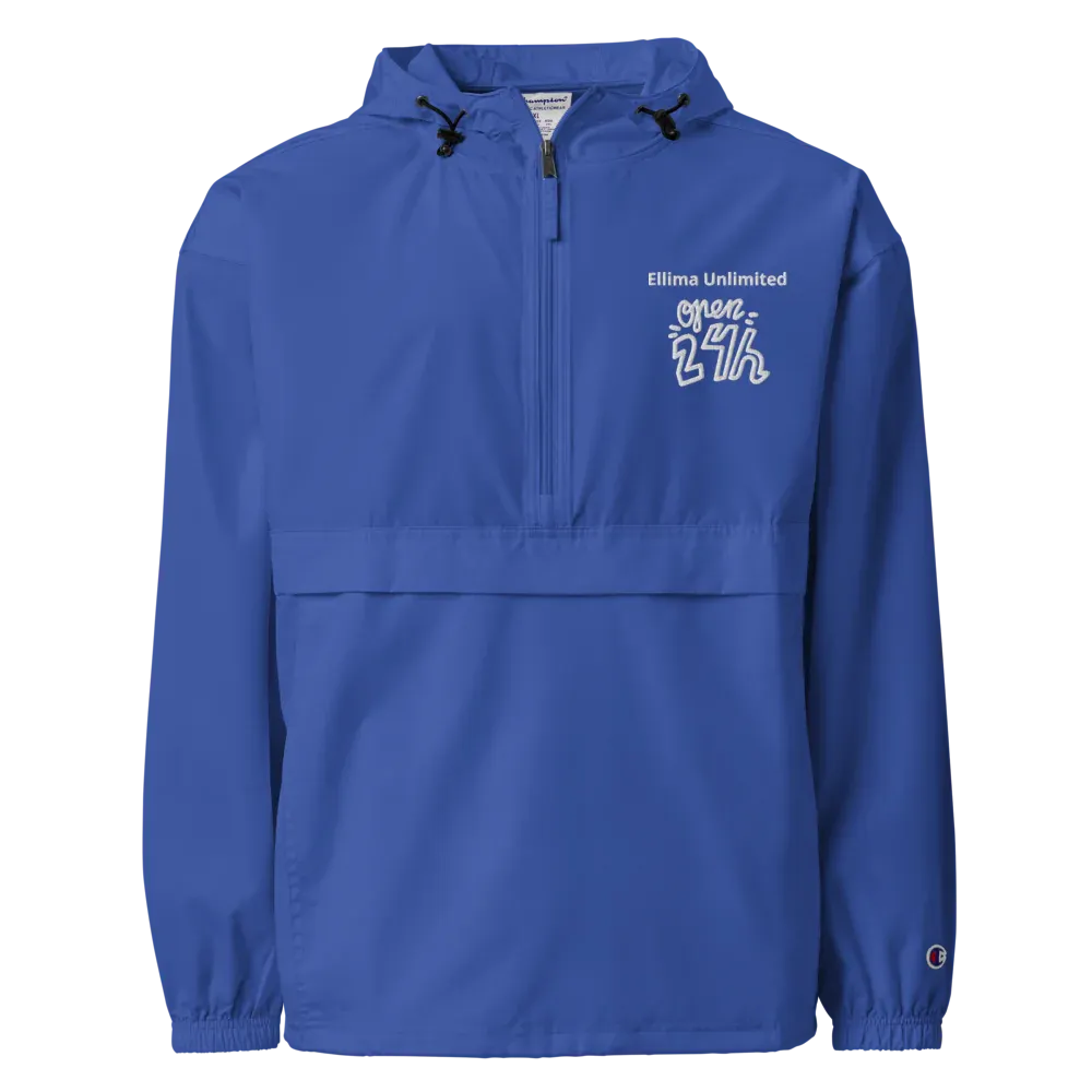 Embroidered Champion Packable Jacket